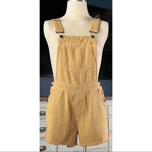 Anthropologie Wanderer Short Overalls Shortalls Size 25